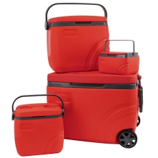 Four Piece Cool Box Combo Set - Red
