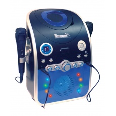 Karaoke Machine with Bluetooth & Flashing LED Lights