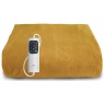 Deluxe Large Super Soft Electric Heated Throw - Mustard (BLK985-M)