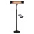 Adjustable Patio Heater with Remote Control 1