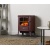 Dimplex Brayford Optiflame Electric Stove - Burgundy 5