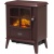 Dimplex Brayford Optiflame Electric Stove - Burgundy 1