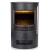 Elmswell 2kW Round Contemporary Flame Effect Stove 2