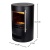 Elmswell 2kW Round Contemporary Flame Effect Stove 5