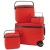 Four Piece Cool Box Combo Set - Red 1