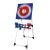 Light up Outdoor Axe Throw Set with Bristle Darts 1