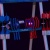Light up Outdoor Axe Throw Set with Bristle Darts 7