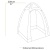 Zempire Utility Toilet Tent 8