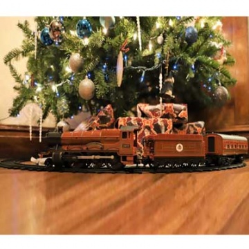 hogwarts express train set for christmas tree