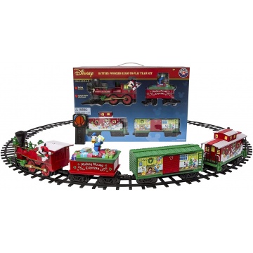 Lionel Disney Mickey Mouse Express Train Set with Lights and Sound