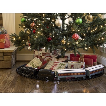 polar express train for christmas tree
