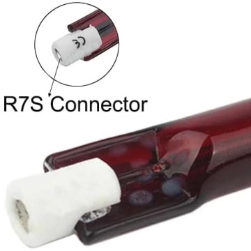 Heater Bulb Birchwood Elite Infra Red Rhino 110 V Volt Ruby Tube Element Cable Fit Hallogen
