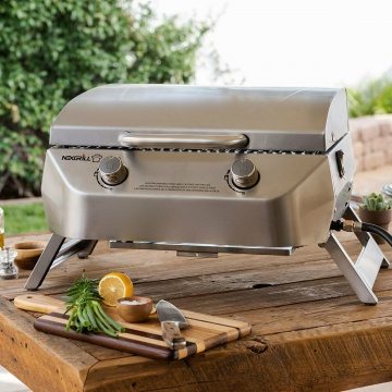 Stainless steel portable gas grill 2025