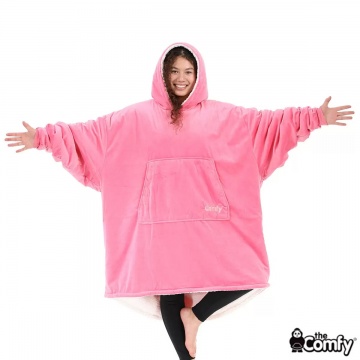The Comfy Original Wearable Blanket with fluffy Sherpa Hood