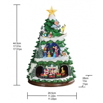 The wonderful world of disney christmas tree